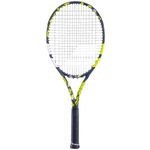 Babolat - Boost Aero Rope Adult Tennis Racket - Ideal for Progressing and Exploiting its Potential - Power and Maneuverability - Grip 0 Syntec Uptake - French Brand - Grey/Yellow