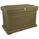 RTS Home Accents Parcelwirx Horizontal Delivery Drop Box w/Hinged Lid, Oak