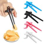 4Pcs Finger Chopsticks - Snack Chopsticks for Gamers - Fun Chopsticks, Gamer Chopsticks Snack Clips Gamepad Accessories Mobile Game Accessories