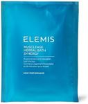 ELEMIS Musclease Herbal Bath Synergy | Calming Muscle Tension and Relaxation Therapy Soak Relieves Aches, Pains and Tension Post-Workout | 10 Sachets