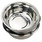 Hommp 4-Pack Large Stainless Steel 