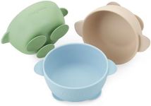 PandaEar 3 Pack Baby Suction Bowls,