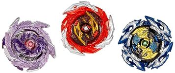 Beyblade Burst Surge Speedstorm Thunder Threat 3 Pack - Colossal Fafnir F6, Spear Dullahan D6, Brave Roktavor R6 Battle Spinning Top Toys - Amazon Exclusive