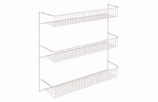 ClosetMaid 8022 3-Tier Wall Rack, 18-Inch Wide,White