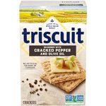 Triscuit Cracked Pepper & Olive Oil Crackers 200 g