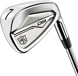 Wilson Staff Golf Club Iron Set, D9 Forged, Forged Steel Shaft