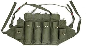 Chinese Type 81 AK Chest Rig with Chinese Mark Characteristic Green Cotton 6 Holders