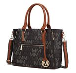 MKF Collection Siena M Signature Handbag by Mia K. Farrow