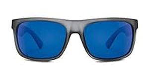Kaenon Mens Burnet Mid Sunglasses - Matte Carbon Black | Ultra Pacific Blue