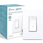 Kasa Smart Single Pole Dimmer Switch by TP-Link (HS220) -Dimmer Light Switch for LED Lights, Works with Alexa and Google Home, 1-Pack , White ( Packaging May Vary )