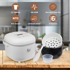 Bear 4-Cup Multifunction Rice Cooker – White
