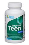 Platinum Naturals Easymulti Teen for Young Men, 60 Softgels - Enriched with DHA for Brain Health, Rich in Vitamin B2, B6, B12, D3, Calcium & Magnesium Oxide, Optimal Multivitamin Support for Teen Boys