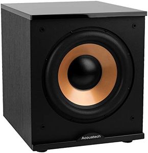 BIC America H-100II 12-Inch 150 Watt Front Firing Powered Subwoofer, (Black)