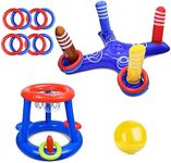 Pool Toys Games Set,Floating Basket