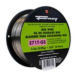 Forney Industries Inc 42302 0.035 In. E71T-Gs Flux Core Mild Steel Mig Welding Wire& 2 Lbs.