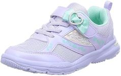 瞬足(シュンソク) Syunsoku LEC 7920 Sneakers, Athletic Shoes, Lightweight, 5.9-8.7 inches (15-22 cm), 2E, Kids, Girls, Lavender, 16.0 cm 2E