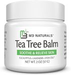 Tea Tree Oil Foot Balm - Natural Remedy for Athletes Foot, Toenail Repair, and Itchy Dry Skin | Fast Acting Irritation Relief from Eczema Psoriasis and Fungal Acne | Soothing 2 oz Skin Moisturizer