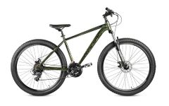 CRADIAC - Alpha LITE | 21 Speed Gear MTB Cycle | 6061 Alloy Frame | Dual Disc Brakes| Front Suspension | Fully Fitted | 29" Inch Mountain Cycle| Ideal for 15+ Years Men/Boys/Girls Militory Green