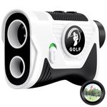 Golf Rangefinder with Slope Switch, 1200 Yards & 7X Magnification, Rechargeable Type-C Laser Range Finder with Flag Lock Vibration, Father's Day Golf Gift for Dad