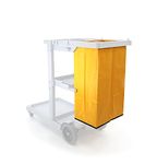 Janitorial cart Replacement Bag Yellow