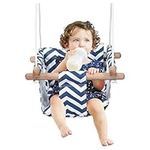 HYGRAD Outdoor Baby Swing Seat Infant Childs Garden Swing Chair Seat Secure Climbing Activities Fun Outdoor Kids Play Equipment (Baby Swing Seat)