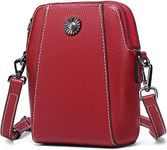ENONEO Women Crossbody Phone Bag Clutch Wallet Leather Mobile Phone Purse Multi-compartments Phone Holder