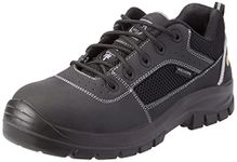 Skechers Men's Trophus Industrial Shoe, Black, 10 UK