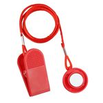 tinshow Universal Magnetic Treadmill Safety Key,Emergency Stop Abs Plastic Safety Key Braided Rope Treadmill Clip-On Key for Nordictrack, Reebok, Golds Gym, Freemotion, Healthrider, And More (Red)