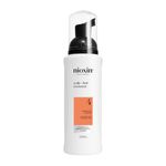 Nioxin System 4 Scalp + Hair Thickening Treatment - Serum for Coloured, Dry and Damaged Hair with Progressed Thinning - with Niacinamide and Biotin, 100ml