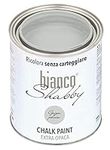 bianco Shabby® Grigio Polvere (Dusty Grey) Water-Based Chalk Paint for All Surfaces – Extra Matt Finish (1 Litre)