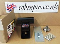 The Original Garage Door Defender Lock System Black *Includes Padlock & Fitting Bolts*