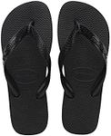 Havaianas Unisex Top, Black, 9/10