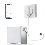 ECOVACS WINBOT W2 PRO Omni Portable Window Cleaning Robot with Multi-Functional Station, Charging While Working, Intelligent Cleaning with Triple Nozzle Water Sprayer, 12-Level Protection