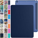 DuraSafe Cases for iPad Air 3 2019 PRO 10.5 Inch 2017 Air 3rd Gen A1701 A2152 A2123 MQF12HN/A MQEY2HN/A MQF22HN/A Trifold PC Lightweight Smart PU Leather Protective Hard Back Cover - Navy Blue