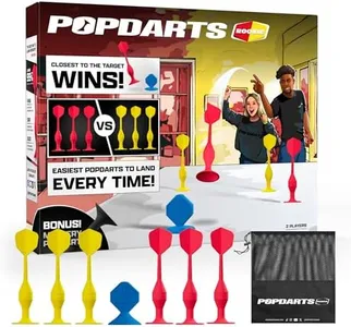 Popdarts Game Rookie Pack – Beginner-Friendly Suction Cup Dart Game for Kids, Families, and New Players | Indoor & Outdoor Target Toss Game | Fast Setup, Durable, Simple Rules, and Fun for All Ages!