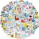 Stickers for Water Bottles, 100 Pack/PCS Cute Vsco Vinyl Aesthetic Waterproof Stickers Laptop Hydroflask Skateboard Computer Stickers for Teens Kids Girls