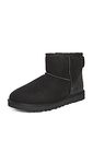 UGG Men's Mini Classic Boots, Black, 9 UK