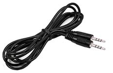 UpBright AUX AV Audio Cable Stereo Line Cord Replacement for Philips Sykik TRUTECH Ematic Coby GPX RCA Akai Proscan Durabrand Pumpkin Sylvania Dual Screen Portable DVD Player 7" 9" 10" & 10.1" Series