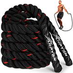 Skipping Rope, Weighted Jump Rope for Fitness Adult Men Women, 2.8LB Heavy Skipping Rope for Exercise, Gym Training, Home Workout, Improve Strength and Building Muscle, Total Body Workout Equipment