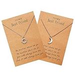 Best Friend Necklace for 2, Sun and