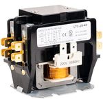 Ultra Durable 2 Pole Contactor 40 Amp 240VAC Coil by BlueStars - Compatible with Relays, Air Conditioner, Heat Pump, Refrigeration Systems