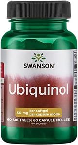 Swanson Ubiquinol 50 Milligrams 60 Sgels