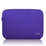 Arvok 15 15.6 16 Inch Laptop Sleeve Multi-Color Size Choices Case/Water-Resistant Neoprene Notebook Computer Pocket Tablet Briefcase Carrying Bag/Pouch Skin Cover for HP/Dell/Lenovo/Asus/Acer