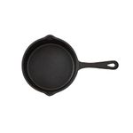 Casamoda 5.4 inch (13.7cm) pre-Seasoned cast Iron Skillet, Mini Fry Pan, Round
