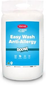 Tontine Quick Dry Easy Wash Anti Allergy All Seasons Quilt Doona – Medium Warmth, Anti-Microbial Ultrafibre Fill - Quick Dry, Machine Washable, Australian Made – King Bed