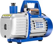 Emorefun Vacuum Pump, 110V 2 Stage HVAC 5CFM Ac Vacuum Pump, Vacuum Pump Automotive, with Essential Accessories and Lubricating Oil