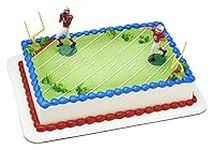 Football-Touchdown DecoSet Cake Dec