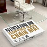 Exclusive Beveled Edge Glass Chair 