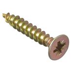 ForgeFix Multi-Purpose Single Thread Screws | 5.0 x 20mm | Zinc Yellow Passivated | Box 200