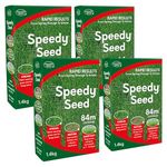 Pronto Seed Premium Grass Seed 5.6 kg - Fast Growing, Hard-Wearing - Covers 336m² for Lawns & Overseeding - DEFRA Approved & Tailored for UK Climate (5.6kg)